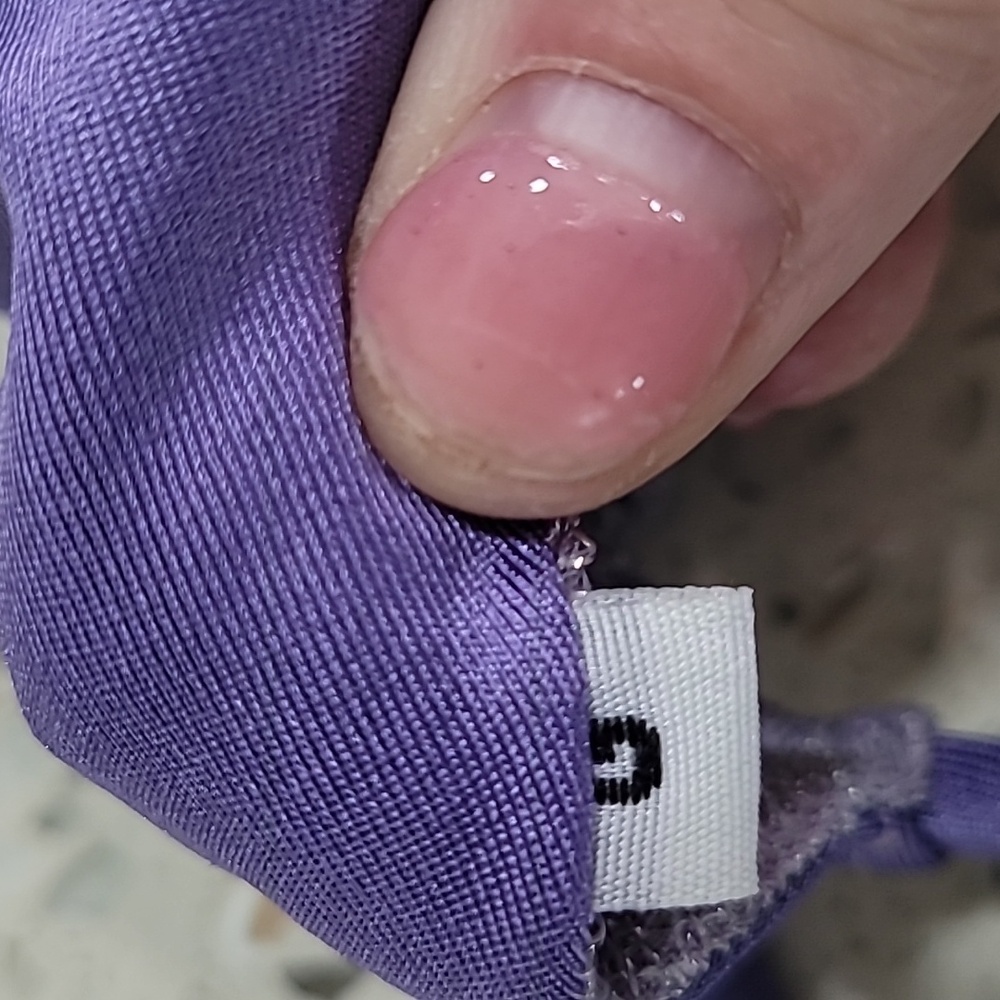 Purple sparkle bikini - Picture 4 of 4